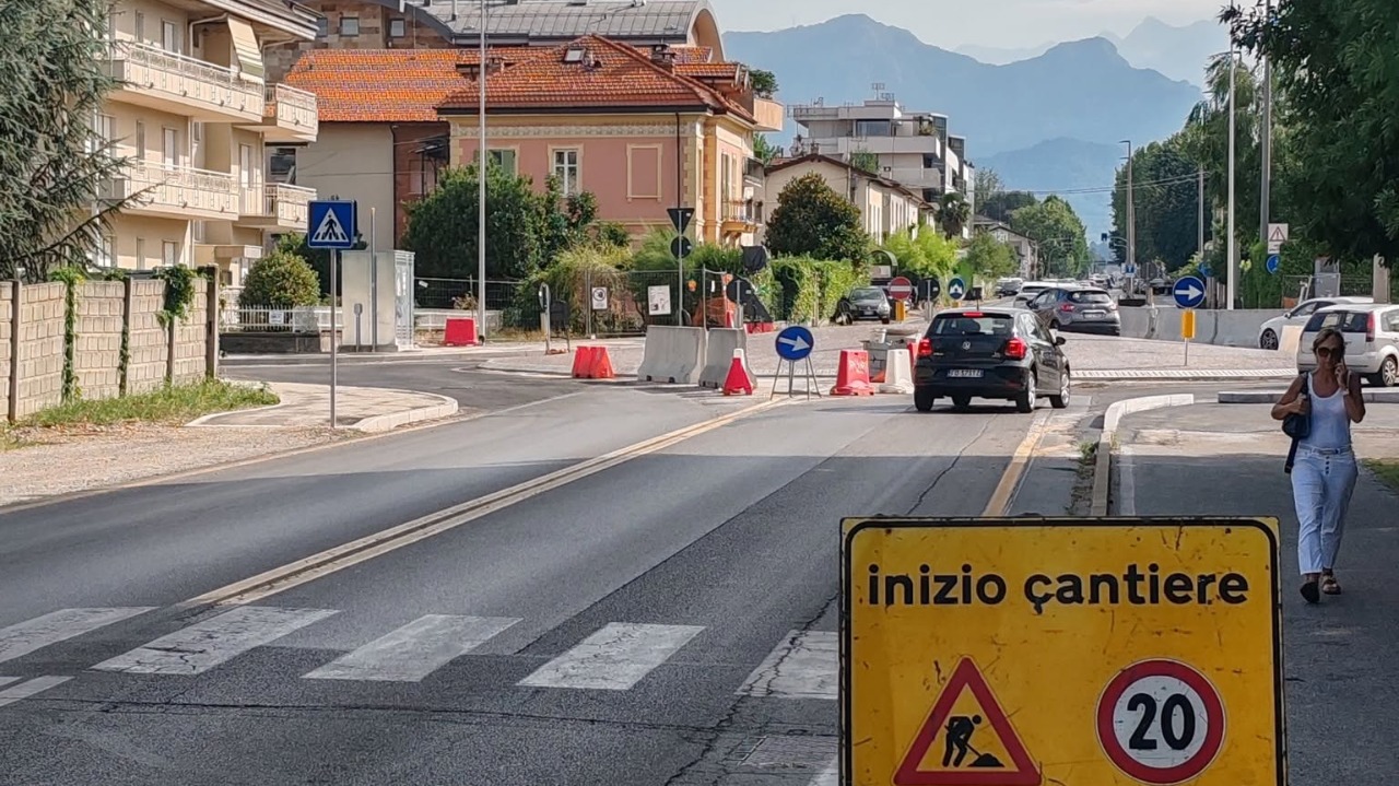 La rotonda in corso Francia sarà terminata a inizio agosto