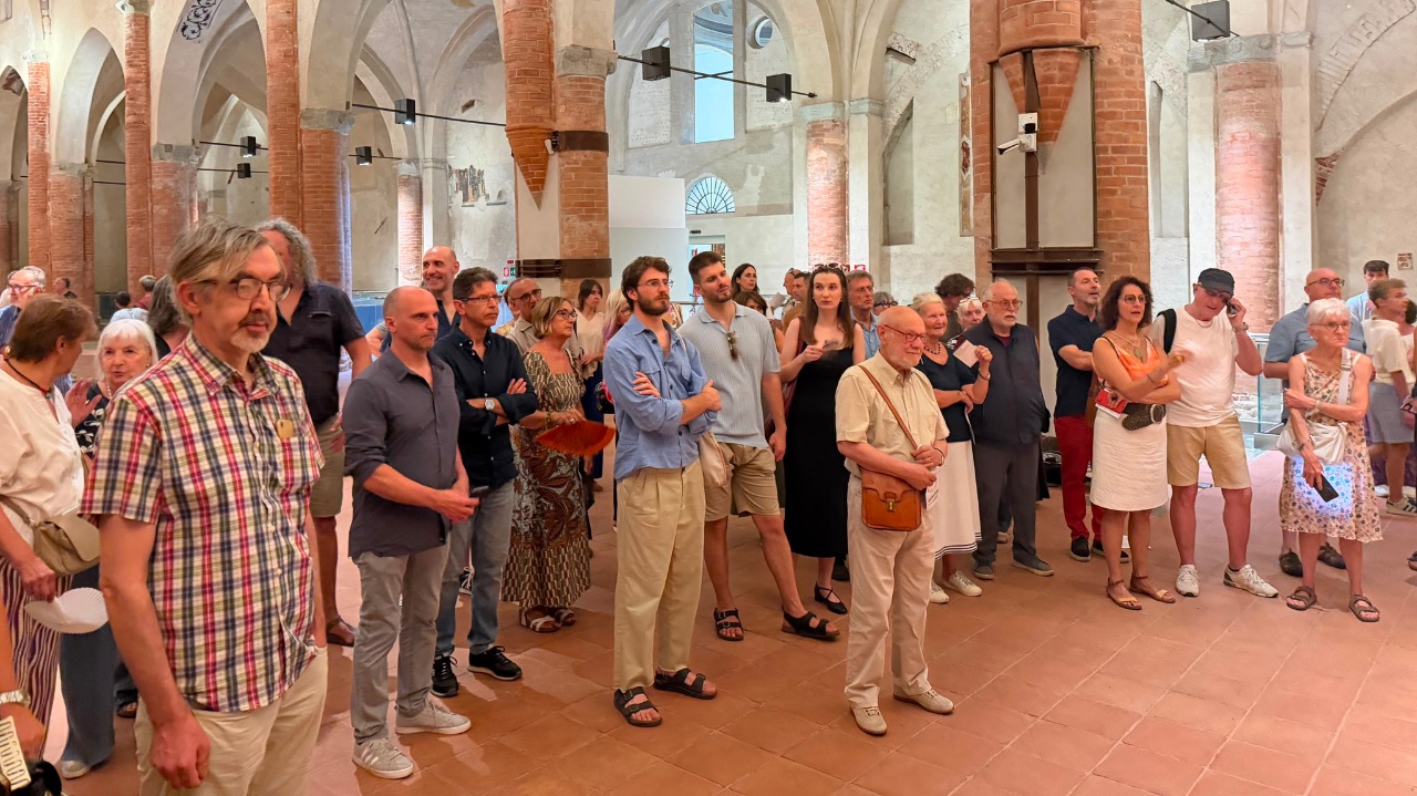 Inaugurata a Cuneo la mostra collettiva di arte contemporanea "Sacrum"
