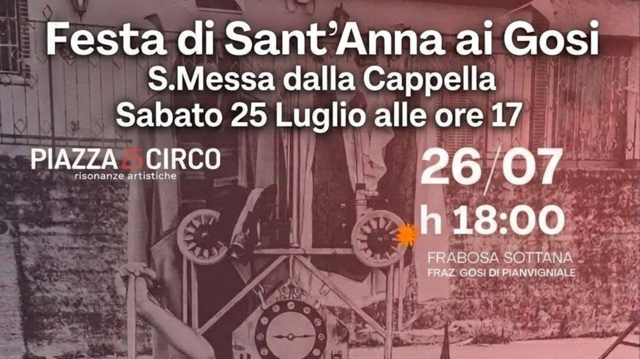 Festa di Sant'Anna tra tradizione e circo contemporaneo