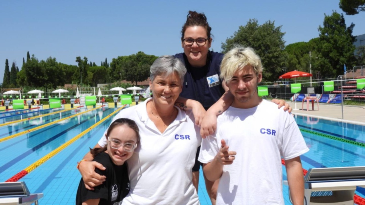 Alice Secchi medaglia d'argento agli assoluti di nuoto Fisdir