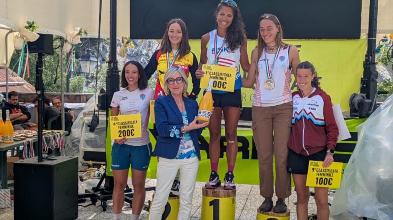 Marcello Ugazio e la cuneese Alice Minetti vincono la Valle Stura SkyRace 