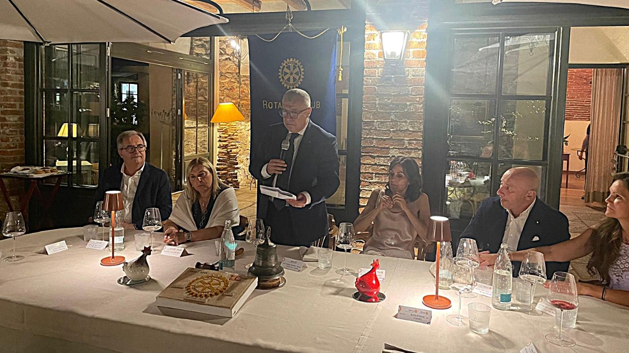 Presentato il programma del nuovo anno rotariano