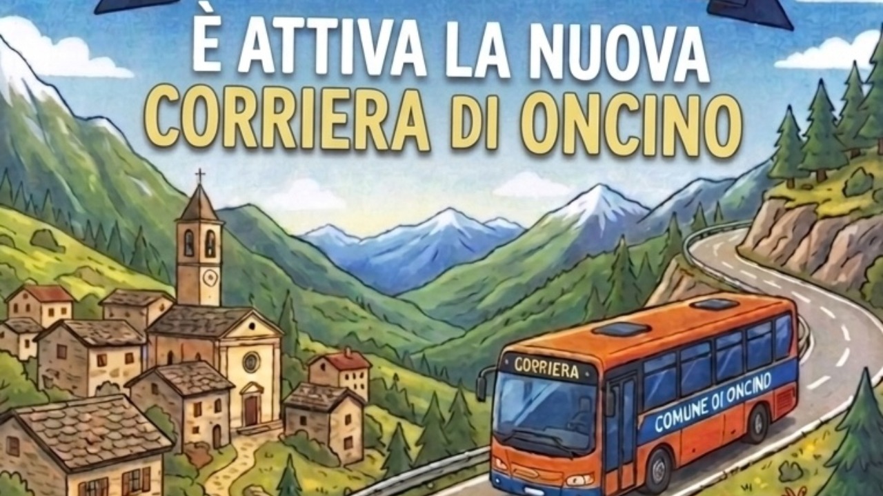 Oncino, al via la corriera sociale verso Paesana