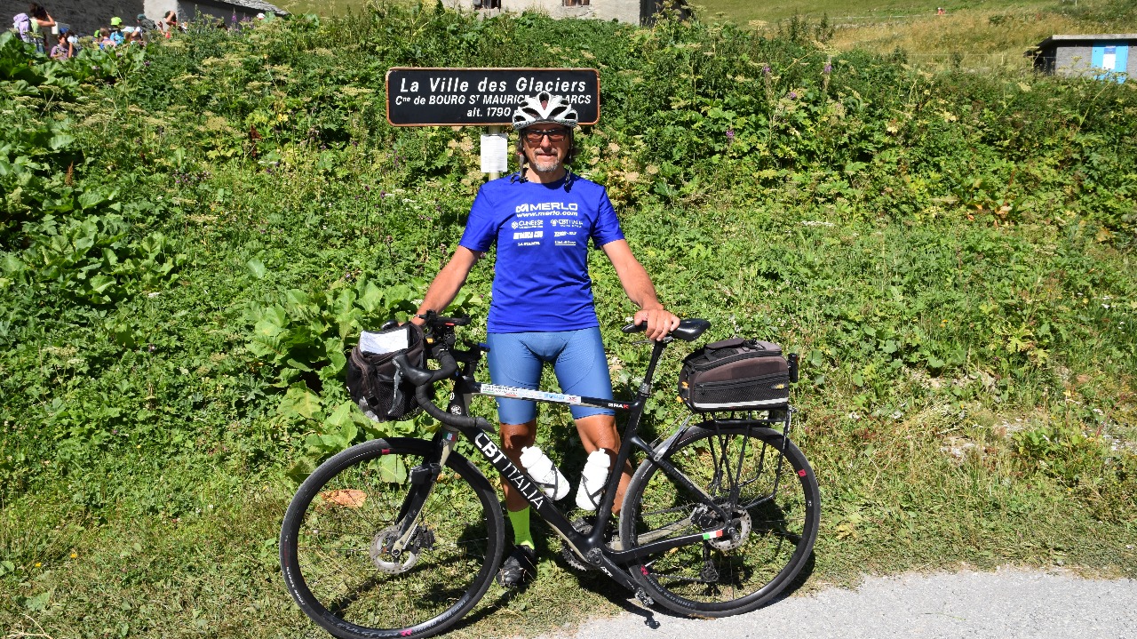 Giovanni Panzera è arrivato a Bardonecchia