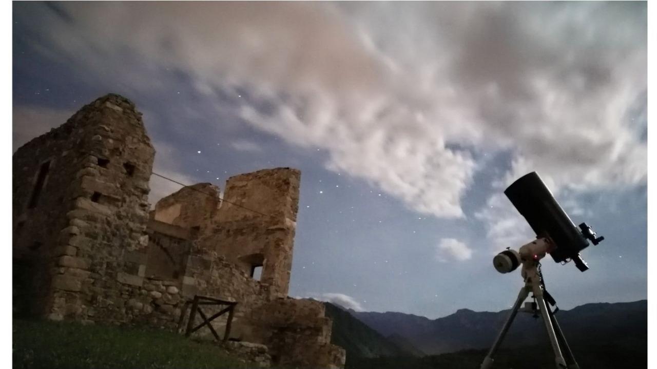 Chiusa Pesio, osservazione del cielo estivo