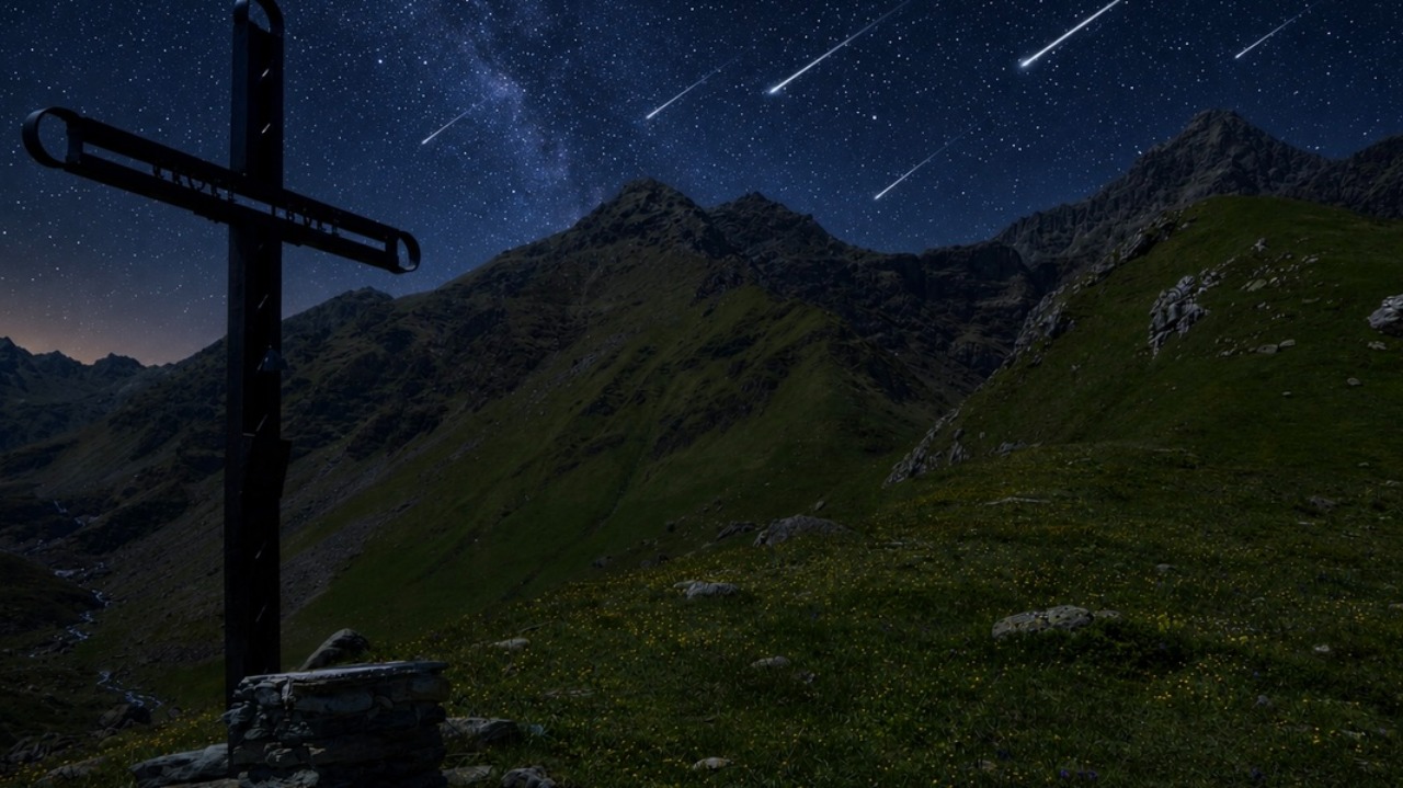 Sotto il cielo del Monviso la magia delle stelle cadenti a Croce Bulè