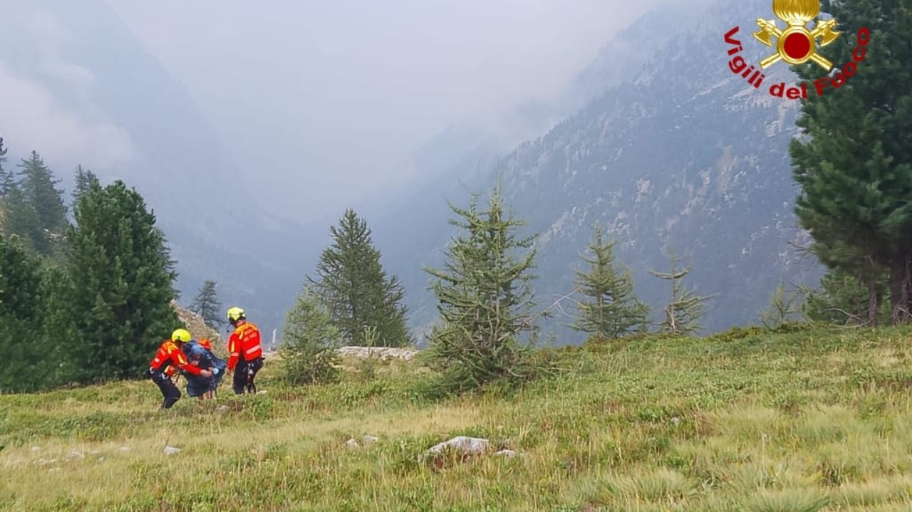 Valdieri, salvata escursionista in difficoltà