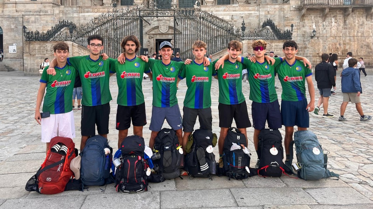 I giovani di Bernezzo sono arrivati a Santiago de Compostela
