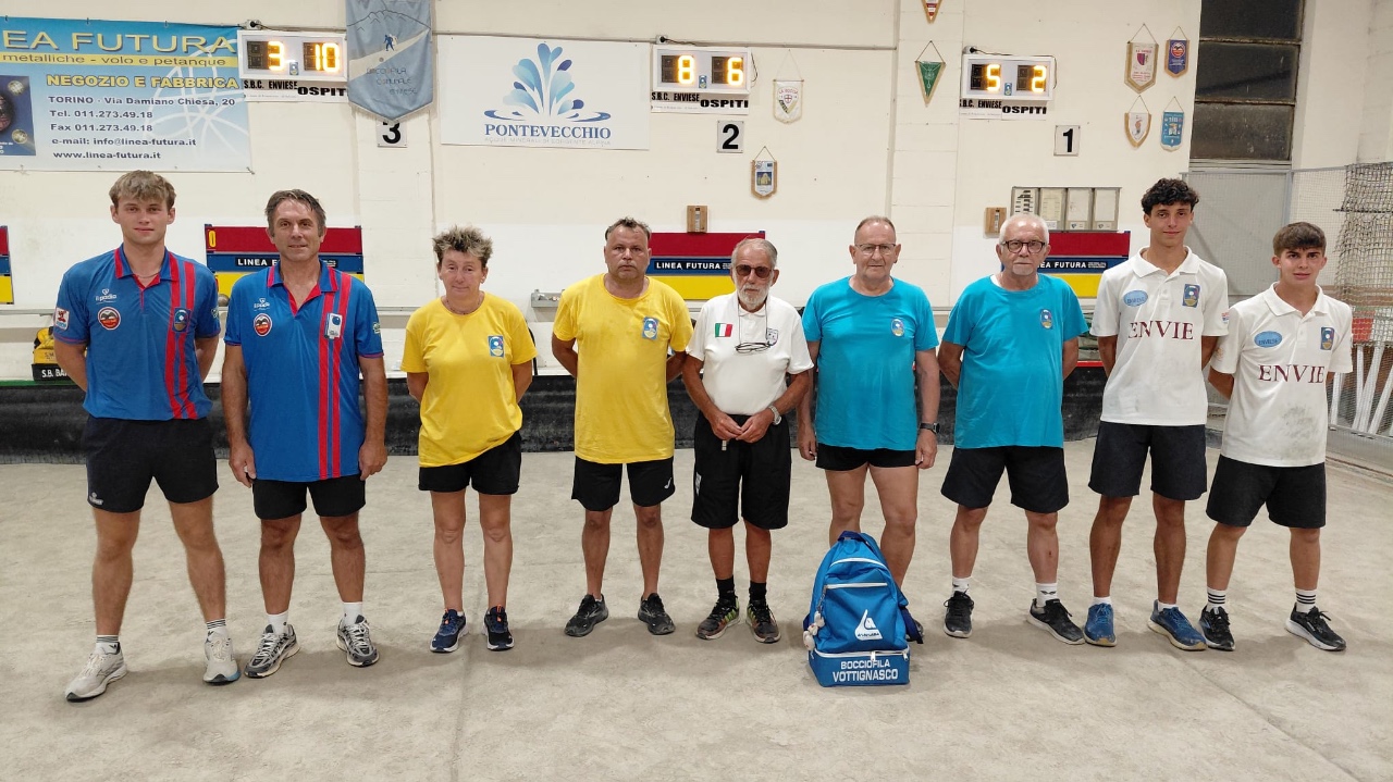 Bocce volo, Nadia Croce e Sergio Audisio vincono il 13° Memorial “Franco Croce”