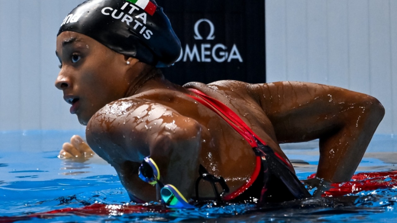 Sara Curtis terza alla finale dei 100 metri stile libero degli Europei di nuoto
