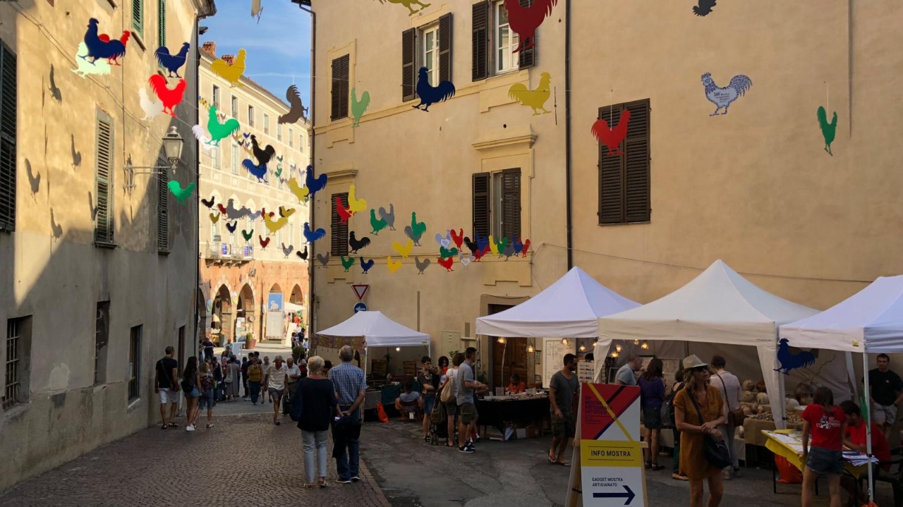 Al via la mostra dell’Artigianato Artistico di Mondovì Piazza