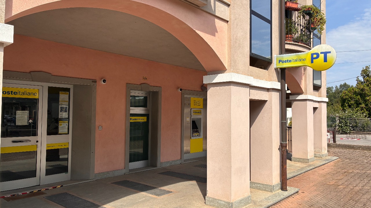 Riapre l'ufficio postale di Benevagienna dopo i lavori di ristrutturazione
