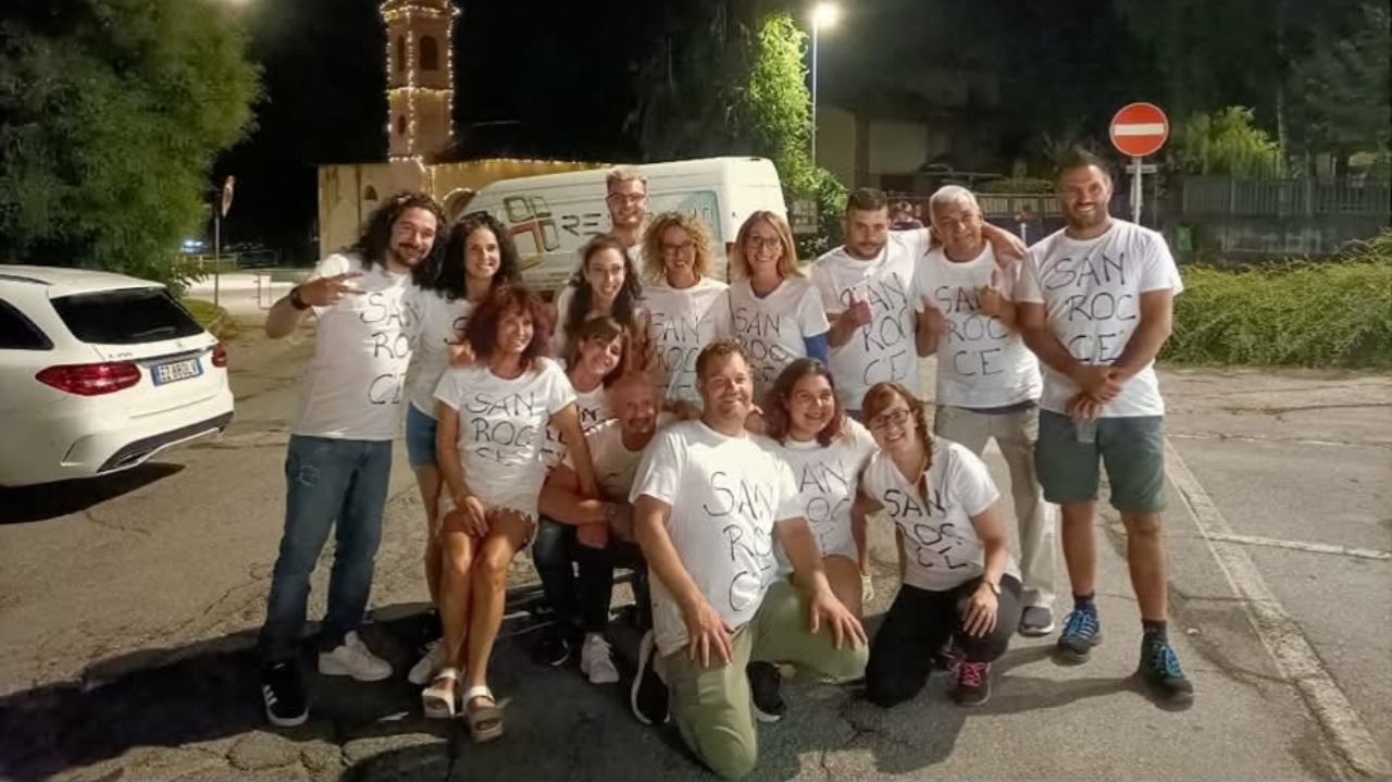 Peveragno, festa nel rione San Rocco da Val