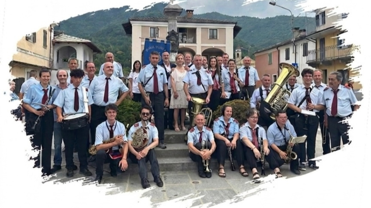 Paesana, la Patronale di San Bernardo si apre con "A spass con la Banda"