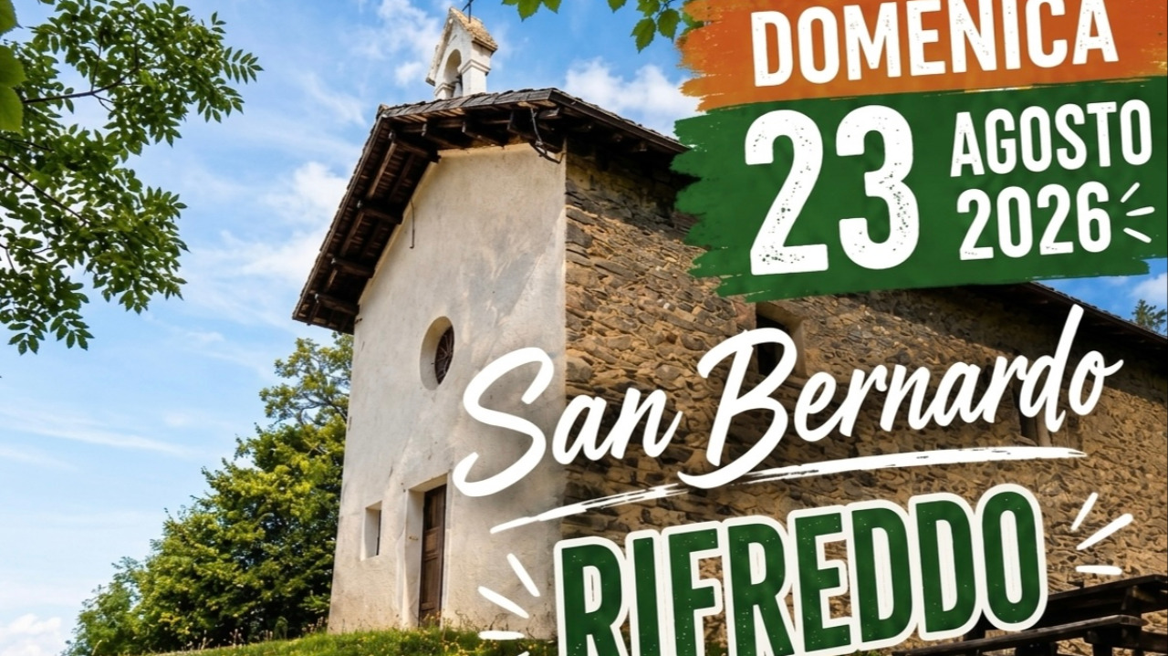 Rifreddo si ritrova alla cappella di San Bernardo