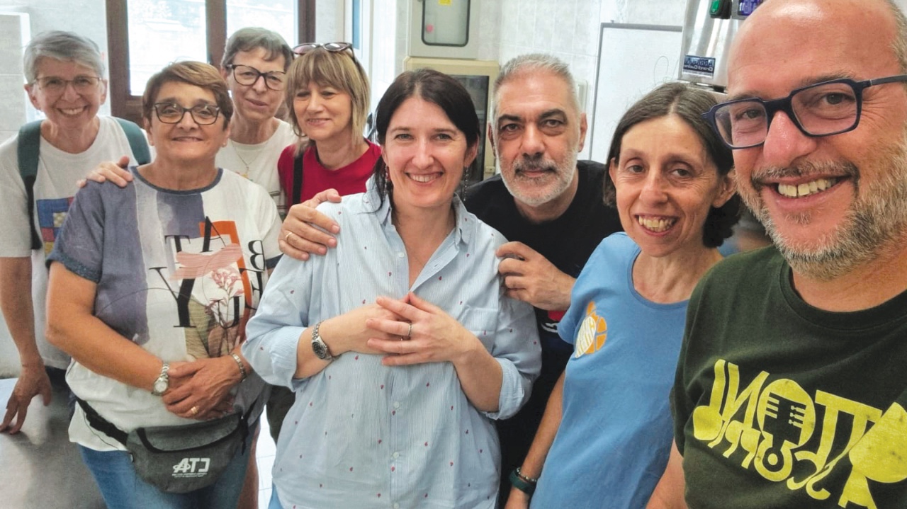 Teresa, volontaria nel campo di accoglienza estivo per ragazzi ucraini