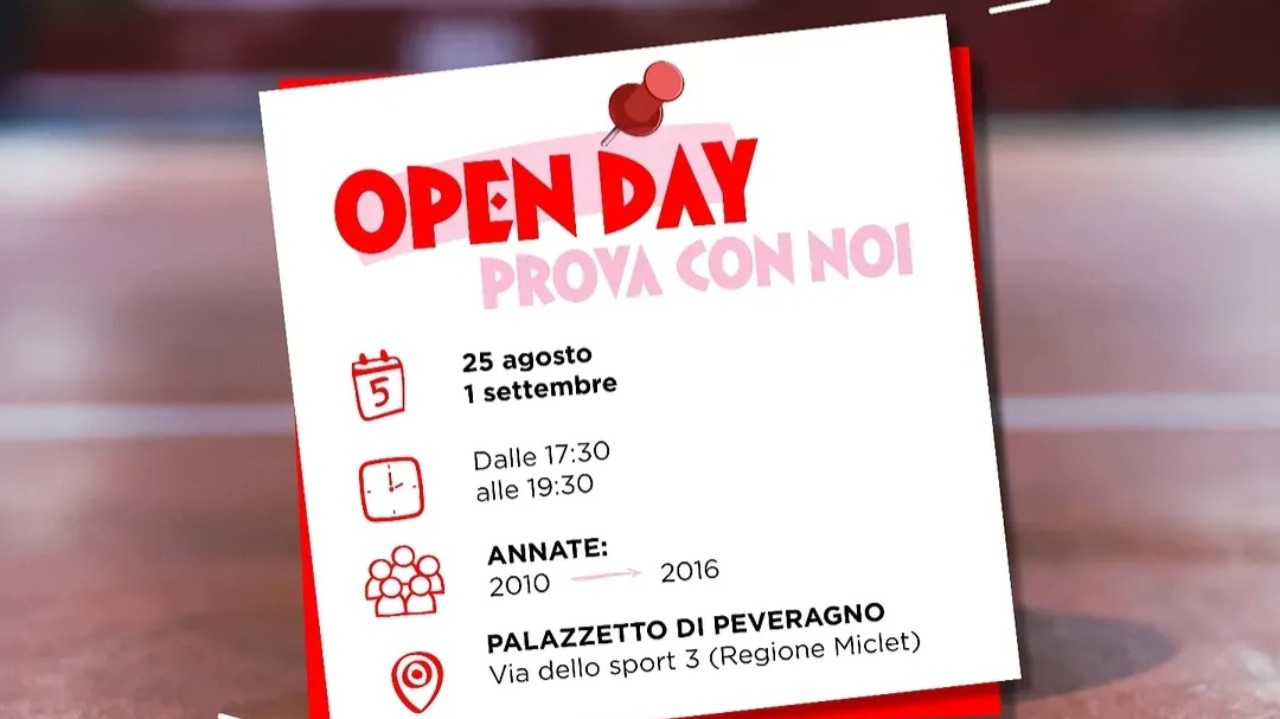 Pallavolo Cuneo, Open Day a Peveragno