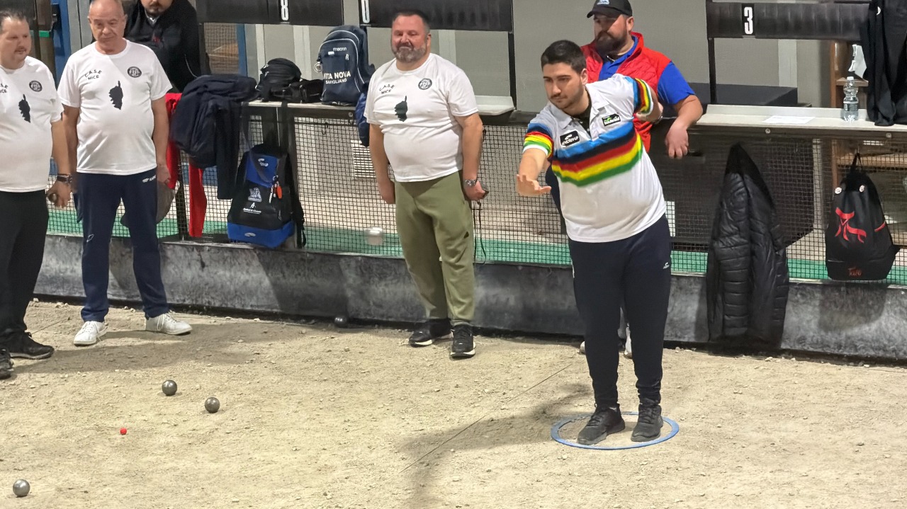 Bocce, il dronerese Andrea Chiapello e il centallese Matteo Mana in finale ai Giochi del Mediterraneo