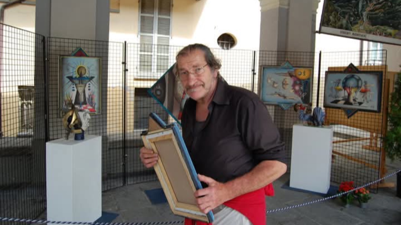 È mancato a 79 anni l'artista chiusano Valter Dell'Anese