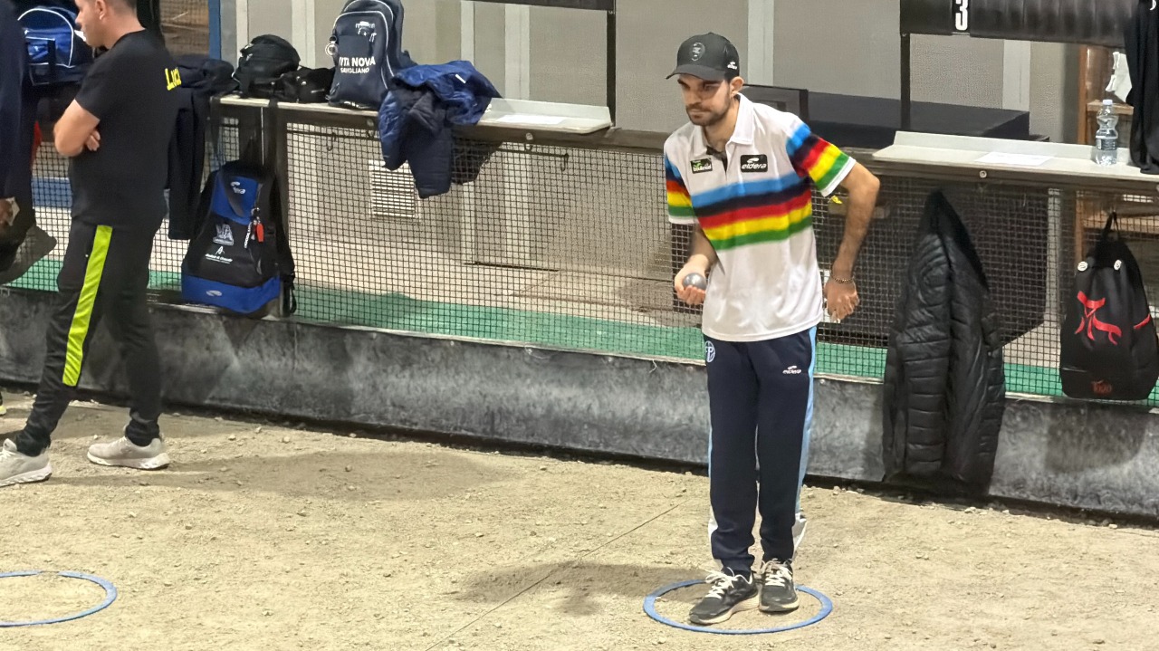 Petanque, Diego Rizzi vince l'oro ai Giochi del Mediterraneo