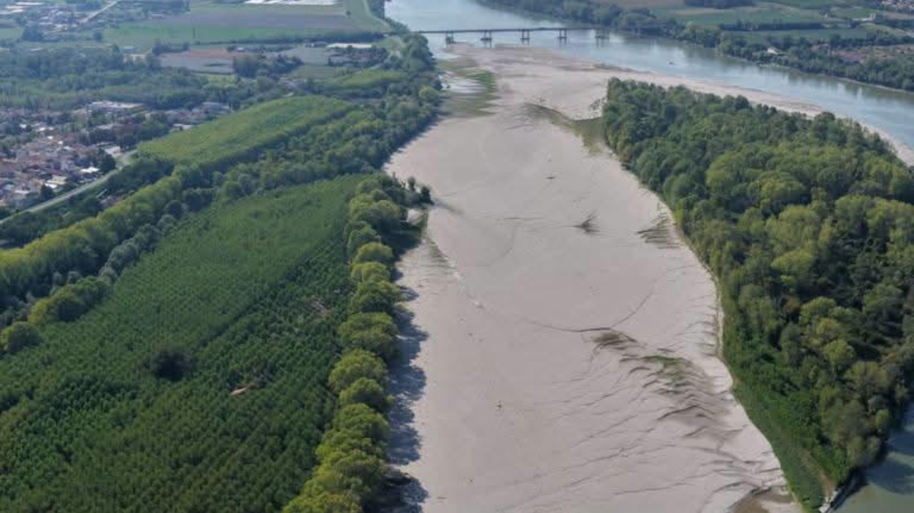 Le piogge migliorano la disponibilità di acqua nel Distretto del fiume Po: ma è ancora emergenza