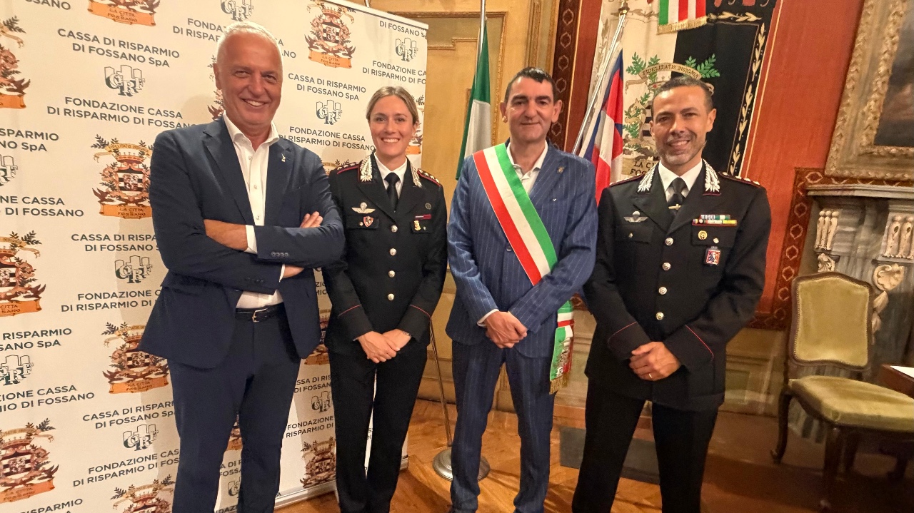 Per la prima volta, una donna guida i Carabinieri di Fossano