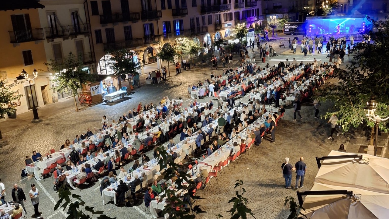 A Boves tutto esaurito per la Cena del Ricetto