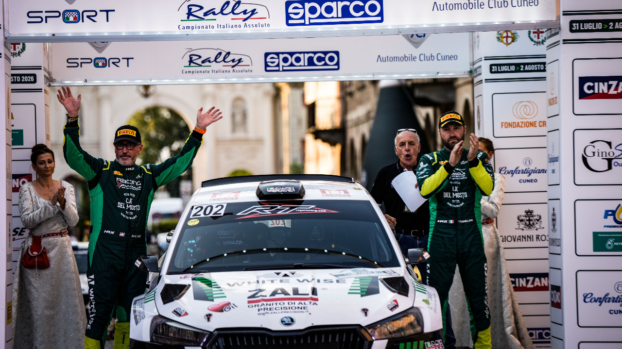 Ivan Carmellino e Massimo Minazzi al Rally Città di Torino