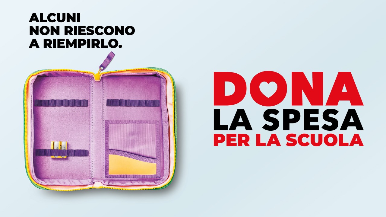 Coop, il 5 settembre torna "Dona la spesa per la scuola"