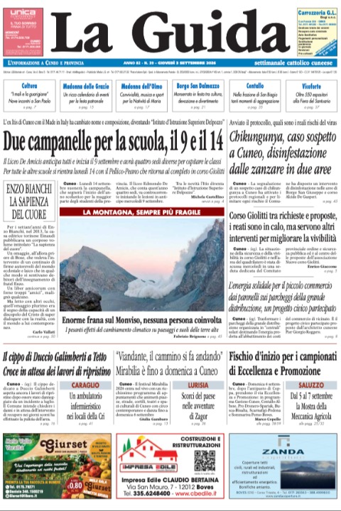 La Guida - 39 - Giovedì, 3 settembre 2026