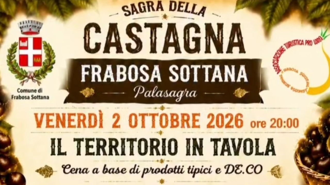 La Sagra della Castagna riparte dal territorio