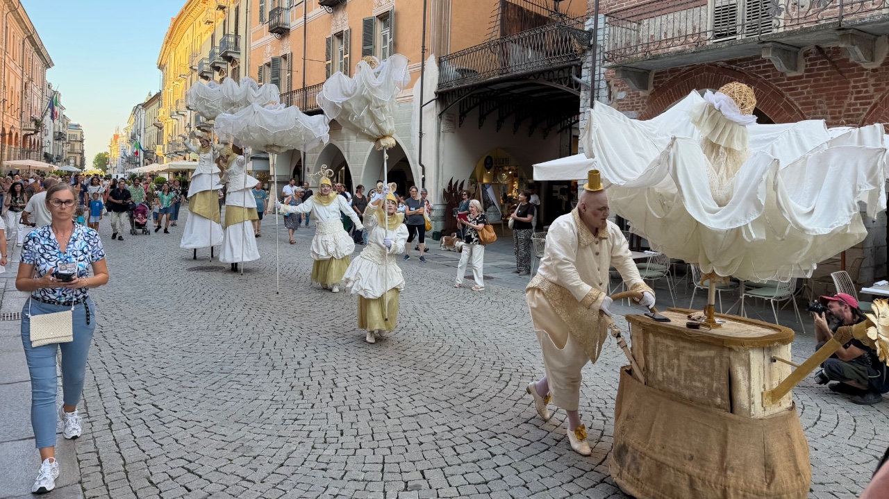 A Cuneo un grande palcoscenico a cielo aperto