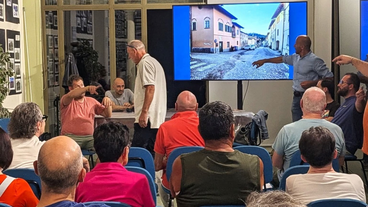 Viabilità in zona Santa Maria a Peveragno 