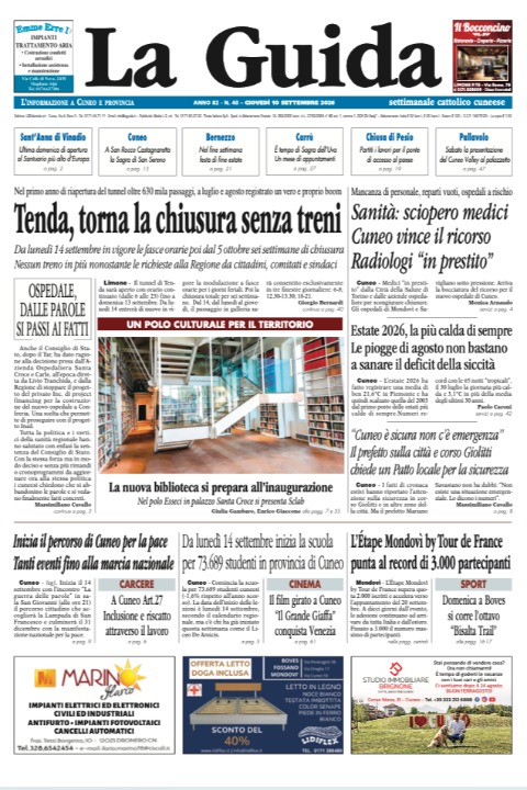 La Guida - 40 - Giovedì, 10 settembre 2026