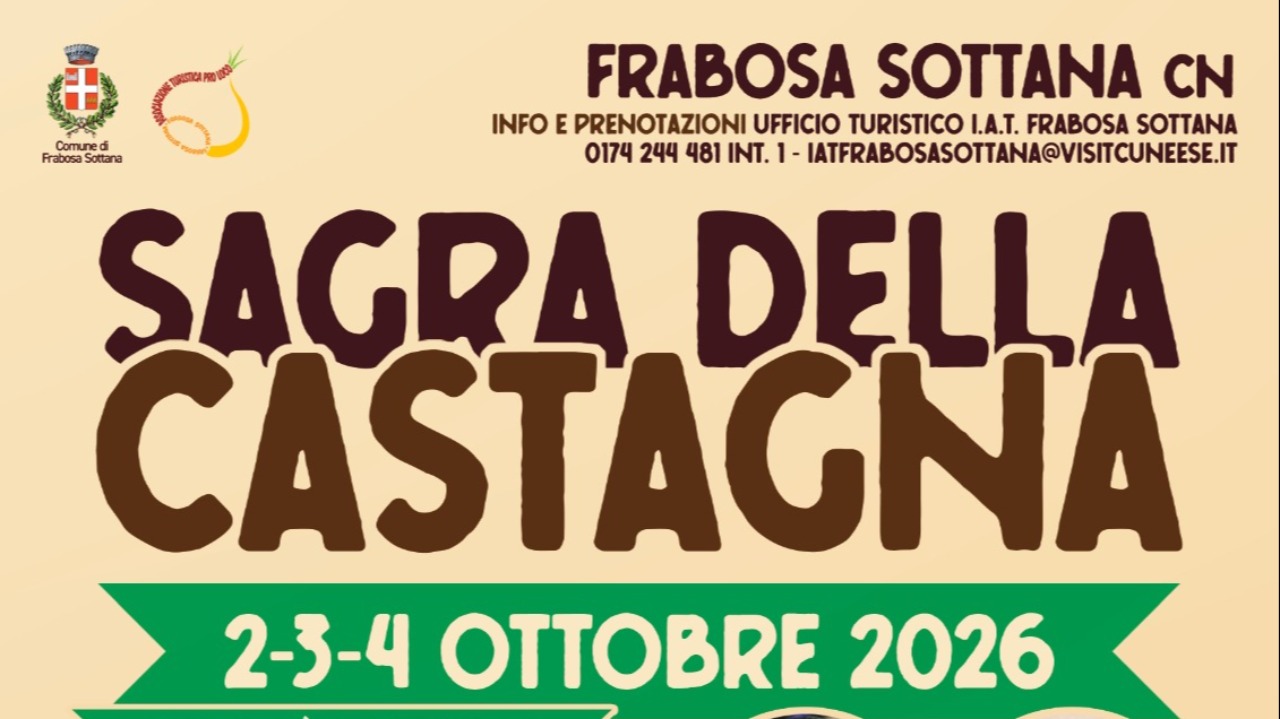 Frabosa Sottana, i grandi ospiti della Sagra della Castagna