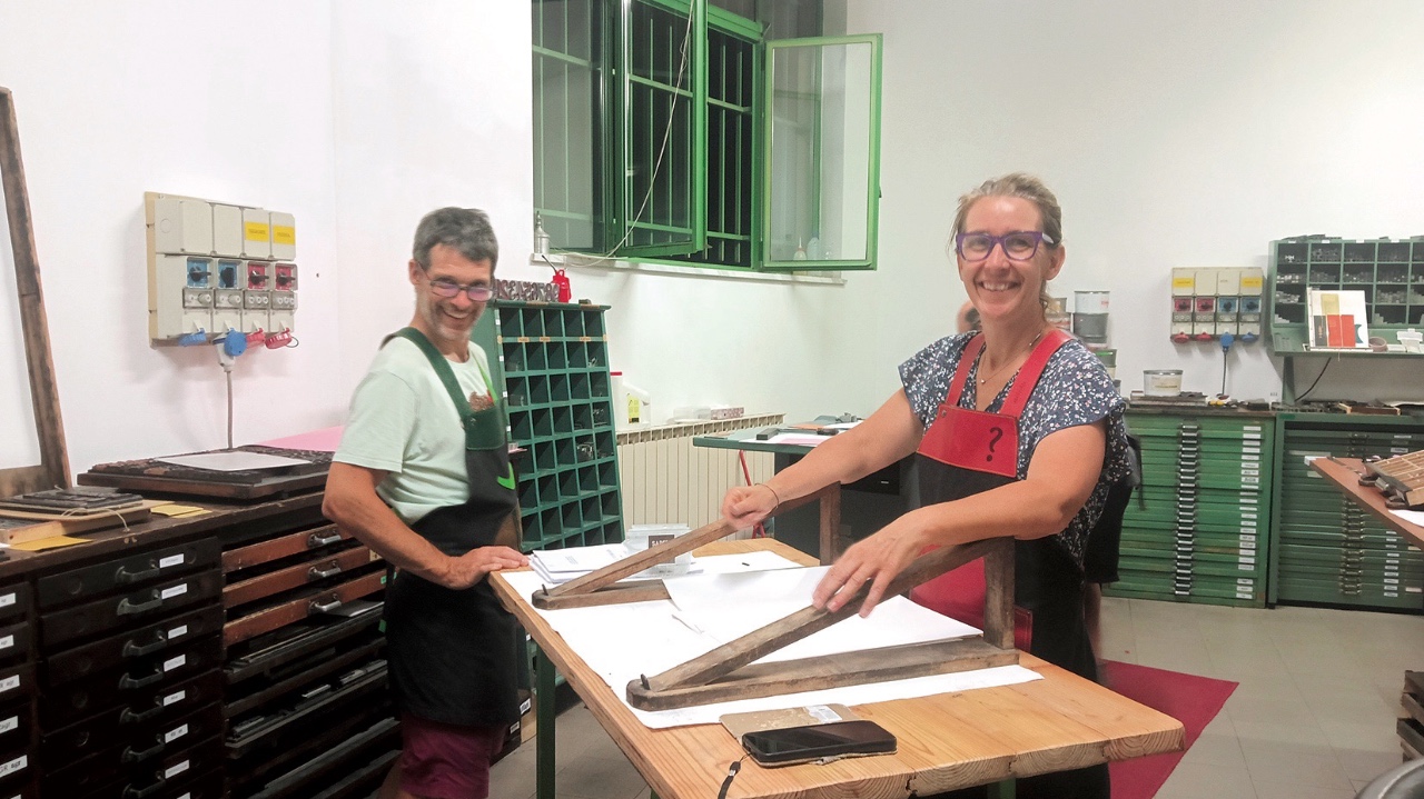 Týptˉopapé: la passione per l’antica arte della stampa