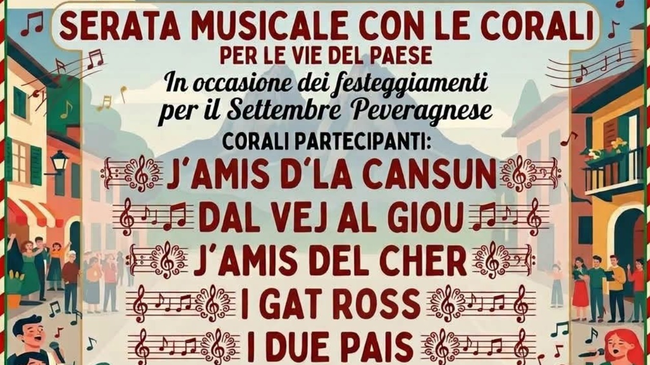 Peveragno si riempie di musica per il Settembre Peveragnese