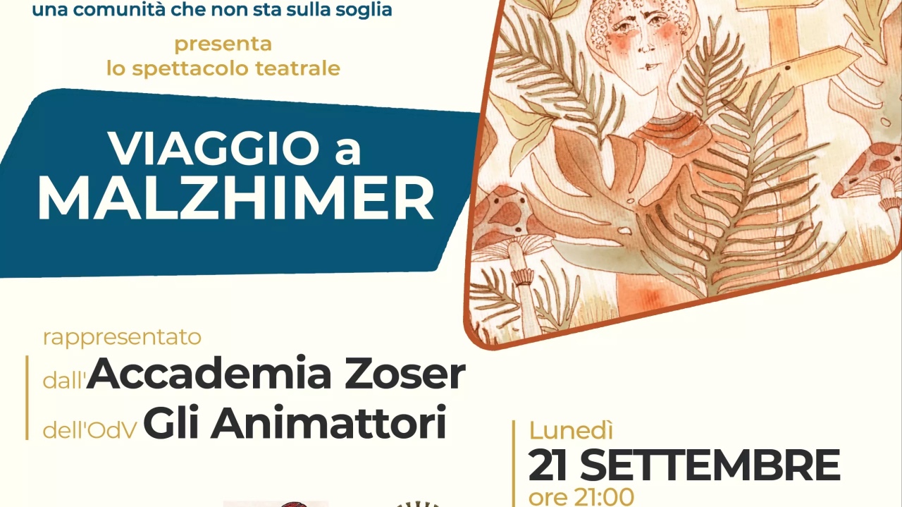 A Borgo San Dalmazzo lo spettacolo “Viaggio a Malzhimer”