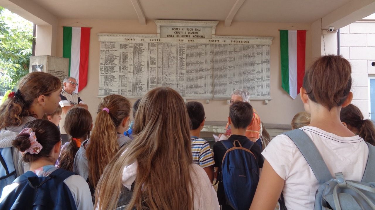I ragazzi di Boves alla scoperta dei luoghi della memoria
