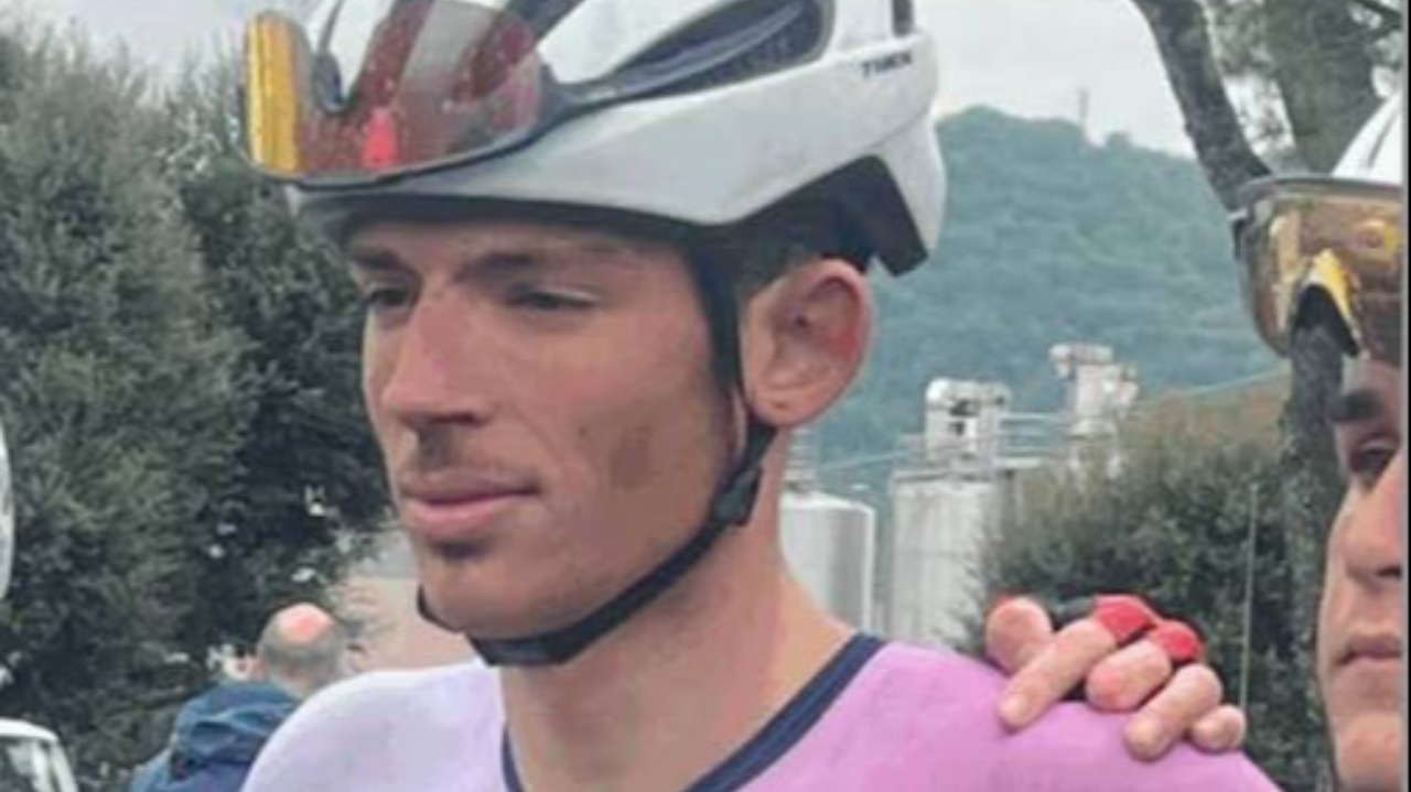 Luca Gugnino oggi al Mondiale di ciclismo in Canada
