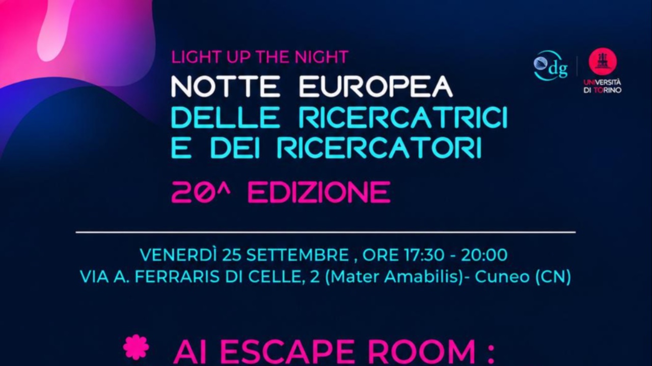 A Cuneo un'escape room sull'Intelligenza Artificiale