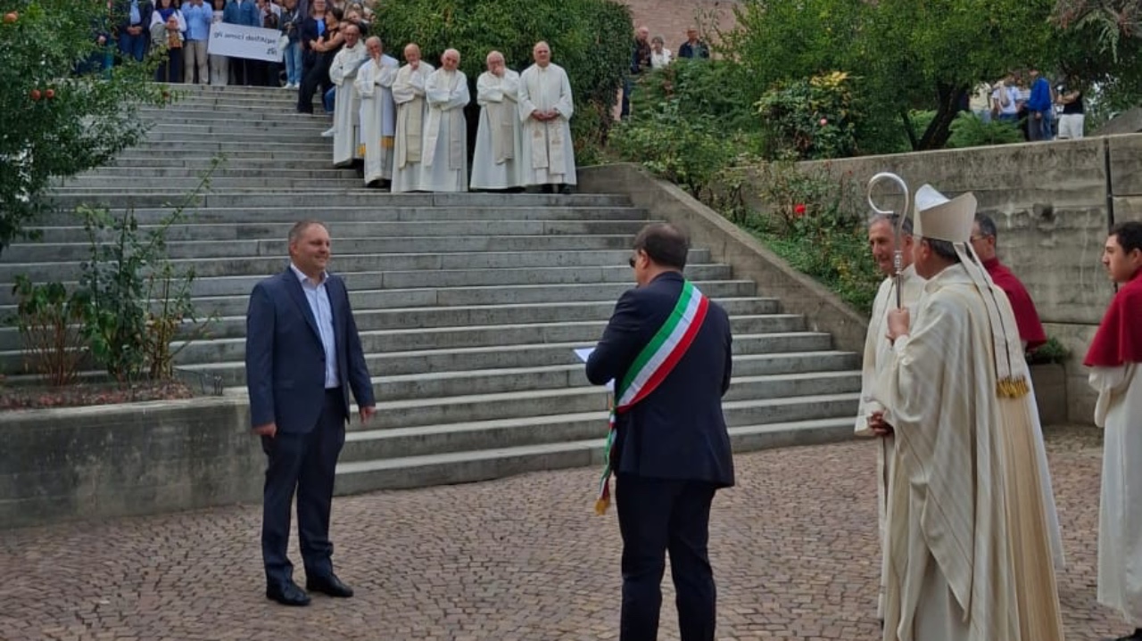 Don Andrea Adamo accolto al Cuore Immacolato