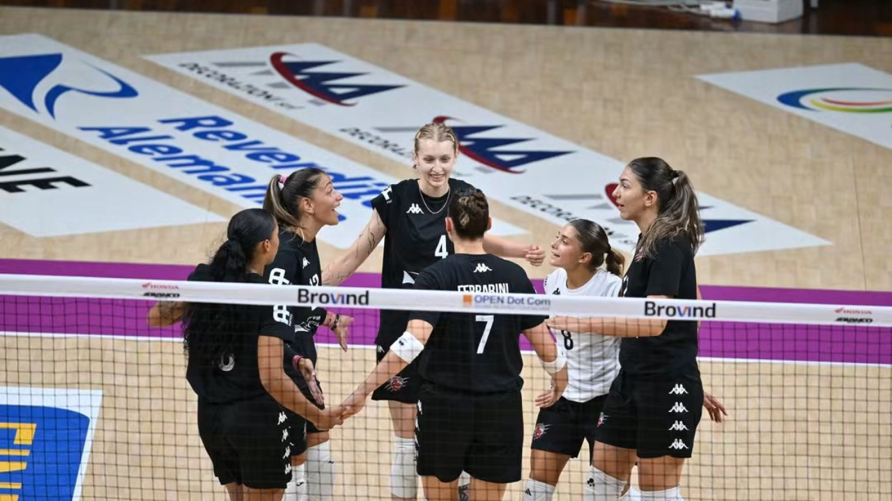 Termina al tie break l'allenamento congiunto tra Granda Volley e Bergamo