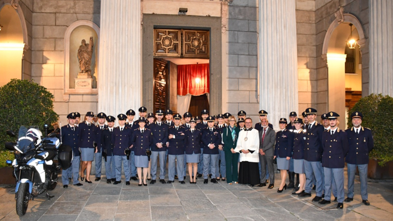 La Polizia ha festeggiato il patrono San Michele Arcangelo