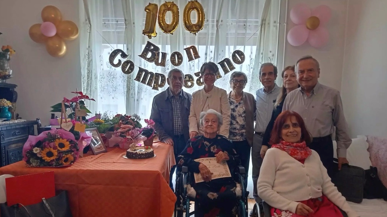 Borgo, compie 100 anni Angela “Lina” Parola