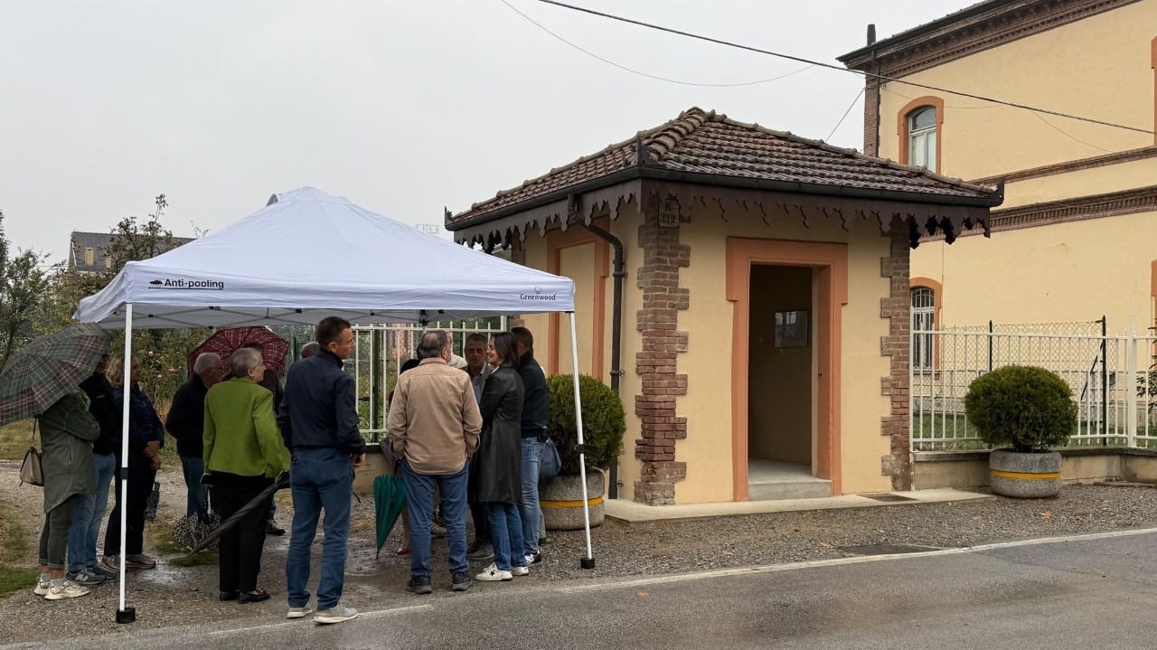Inaugurata la rinnovata struttura del vecchio pozzo in centro Passatore