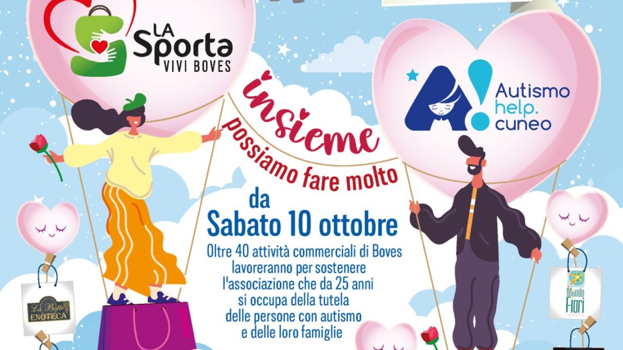 "Insieme possiamo fare molto": La Sporta per Autismo Help Cuneo