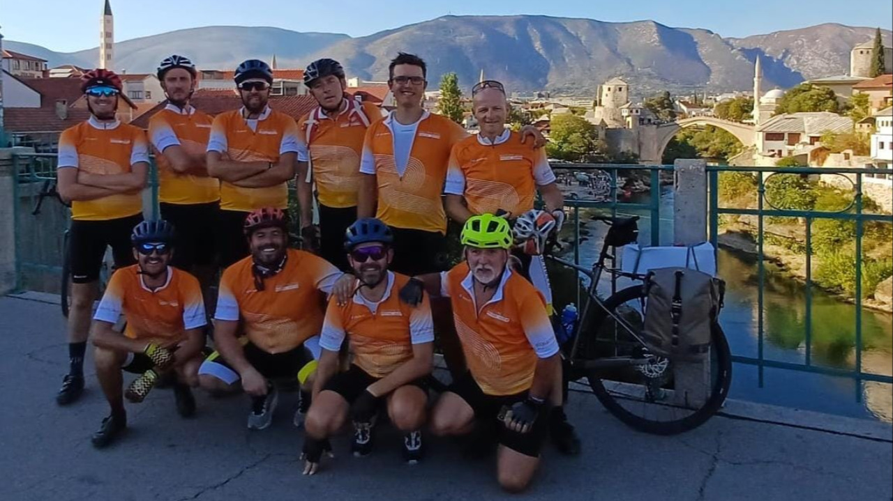 Dieci amici bovesani e cuneesi in bicicletta nei Balcani