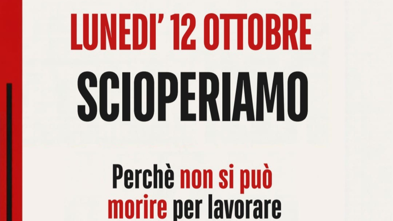 Lunedì 12 ottobre lavoratrici e lavoratori agricoli in sciopero