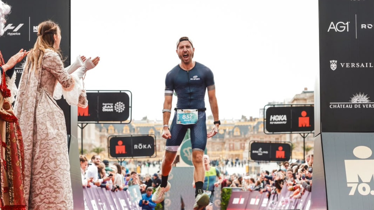 Iacopo Maccario all’Ironman 70.3 di Versailles